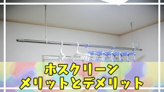 物干金物(室内用ホスクリーン)のメリット・デメリットと設置場所の注意点【一条工務店】