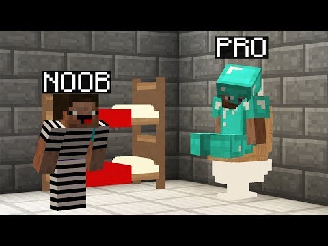 NOOB VS PRO CHƠI SERVER OP PRISON - MINEGG.COM - NOOB VS PRO CHƠI SERVER OP PRISON - MINEGG.COM