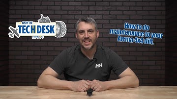 How to do maintenance to your Arrma 4x4 diff.