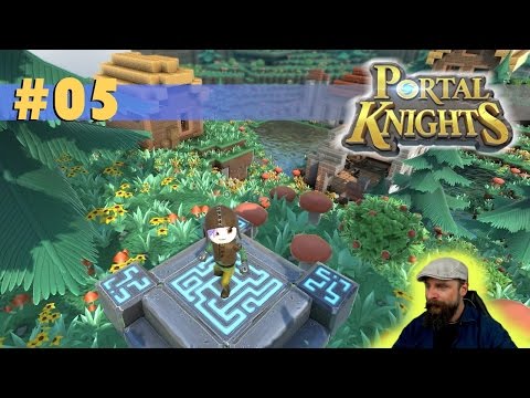 Portal Knights deutsch ⚔️ 05: Smaragdfelder - wir sind zuhause | gameplay german |