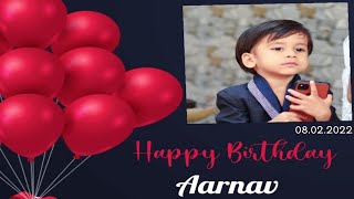Aarnav 2Nd Birtay 