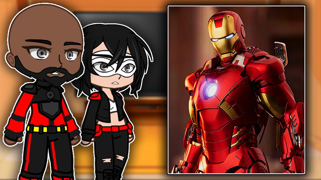 Suicide Squad React To Iron Man | Tony Stark | Gacha react