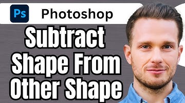 How to Subtract a Shape From Another Shape in Photoshop