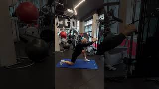 Half Kneeling Unilateral Lat Pull Down