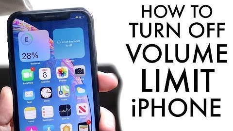 How To Disable Volume Limit On ANY iPhone! (2021)