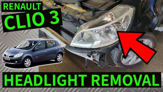 Changer les ampoules du feu arrière sur Renault Clio 3 - Tutoriels