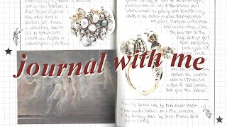 journal/chat with me ✒ commonplace about gemstones and jewelry