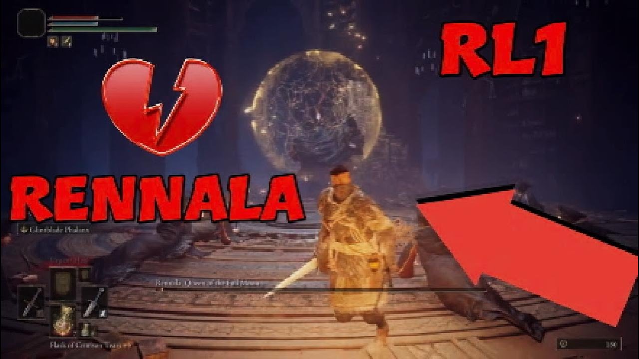 Elden Ring Rennala RL1 Boss Kill / Way harder at Lvl1 'Wawzers