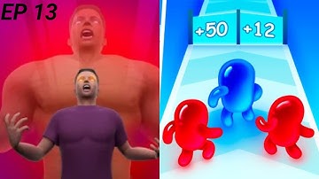 Jelly Runner VS Rage Hulk control 💪🤑😱 Gameplay walkthrough iOS funny gameplay Max Level 13