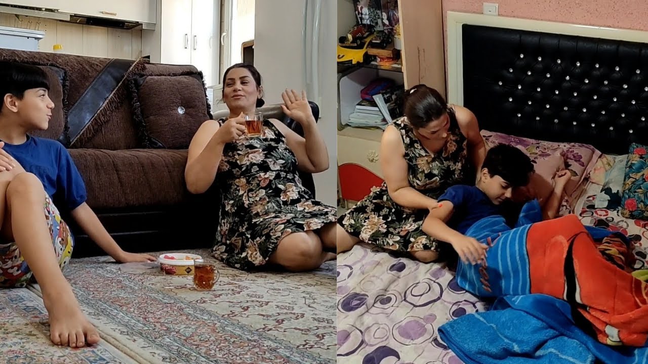 “Simple Village Morning Routine | Breakfast with My Son & Window Cleaning”