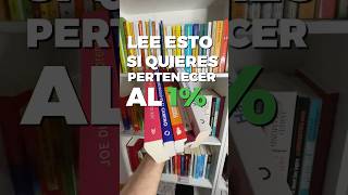 Bienvenido a la liga del 1% #librospoderosos #desarollopersonal #motivacion #librosdeautoayuda