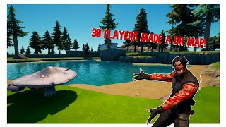 I Let 30 Subscribers Build a Mini BR in Fortnite Creative!!!