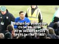 Disgusting behaviour from balogun as he deliberately spits in fans face  celtic 2  rangers 1