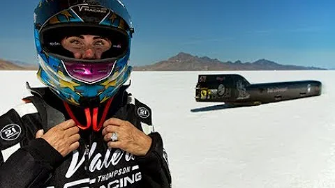 Valerie Thompson Racing World of Speed 2019 Bonnev...
