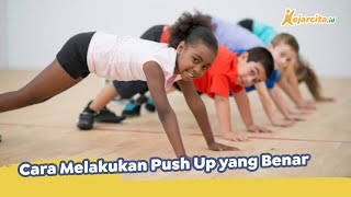 Cara Melakukan Push Up yang Benar | Contoh Soal Materi Kebugaran Jasmani | PJOK SMP