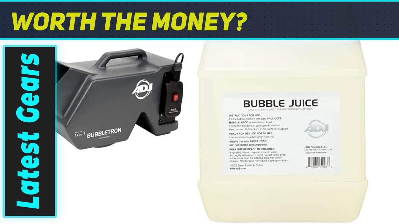 ADJ BubbleTron: Ultimate Bubble Machine?