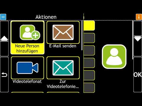 GuideConnect Tutorials: Adressbuch und Kalender - Einen neuen neuen Kontakt einfügen