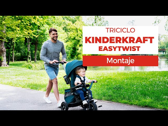 MONTAJE TRICICLO KINDERKRAFT EASYTWIST/INSTRUCCIONES KINDERKRAFT EASYTWIST/  #tiendasbambinos 