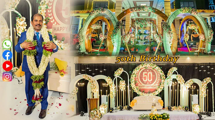 Santhosh Vincent Agera |50th Birthday Highlights |...