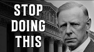 Stop "Trading" If You Want To Actually Make Money | Jesse Livermore