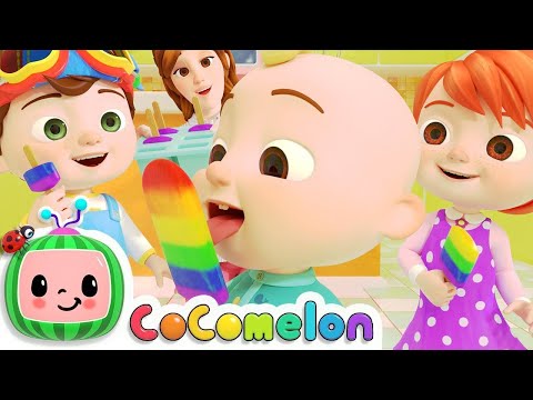 The Colors Song (with Popsicles + Nina): More Nursery Rhymes & Kids Songs: Wheels On The Bus