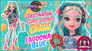 REVIEW MONSTER HIGH SKULLTIMATE SECRETS DESTINATION GORE-GEOUS OASIS LAGOONA BLUE