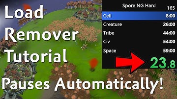 How To Make Your Own Spore Load Remover For LiveSplit