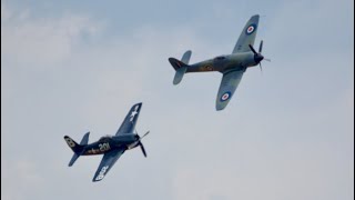 Hawker Sea Fury & Grumman Bearcat