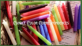 Colour Correspondence in Candle Magic║Witchcraft