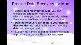 Recover Trash files MAC with Mac data recovery software