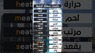 كلمات انجليزي مهمة