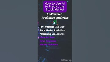 How to Use AI to Predict the Stock Market