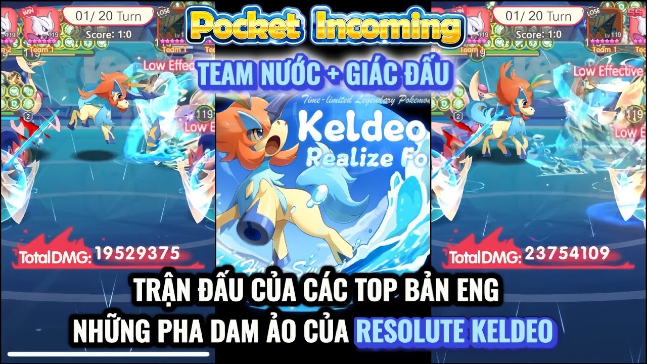 𝐏𝐨𝐜𝐤𝐞𝐭 𝐈𝐧𝐜𝐨𝐦𝐢𝐧𝐠 Team Nước Giác đấu Trận đấu của người chơi Top cao