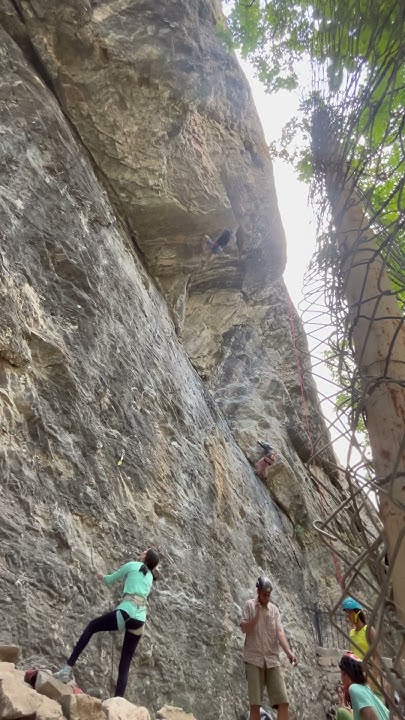 #climbing #rockclimbing #sports Navid crux 7c+ route - YouTube