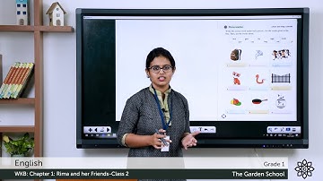 Grade 1 English WKB Chapter 1 Class 2 Exercise