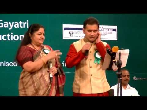 CHITRA GARU AND ABHIRAM - Anjali Anjali song from DUET