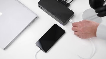 USB-C Multi-Function DisplayPort Alt. Mode Triple Video Docking Station with 85W Power (DOCK430USZ)