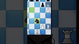 BLACK THOUGHT HE WAS WINNING… ♟️🔥 #shorts #chess #chessshorts