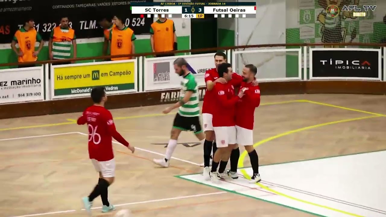 Resumo - SC Torres x C Futsal Oeiras - 1.ª Divisão Futsal Sénior