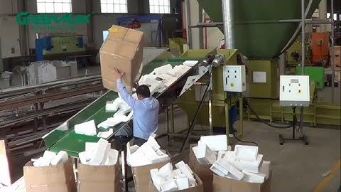 Expanded Polystyrene/Styrofoam/EPS Disposal Machine- Greenmax