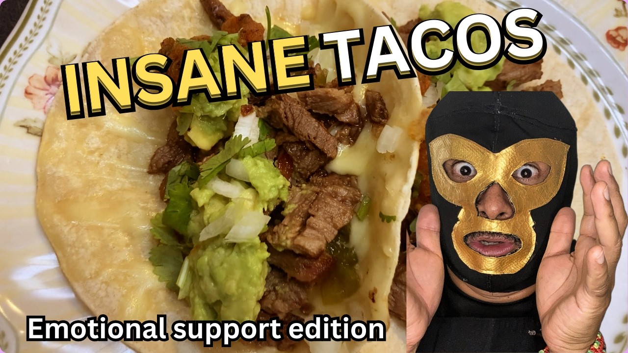 Juicy Beef Tacos  Smoky Salsa, Smashed Avocado & QuesaTaco Upgrade