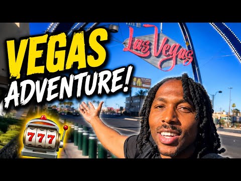 Ced Watson Explores Las Vegas! 🎰 The Strip, Wax Museum, Mob Museum & STRAT Tower