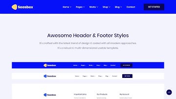 Saasbox - Multipurpose HTML template for Saas and Agency