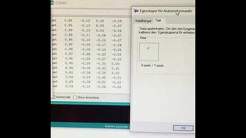 Arduino Gyro Game controller