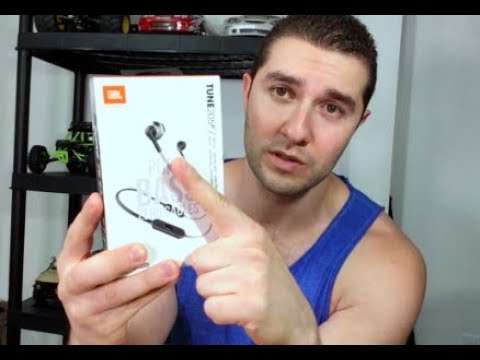 JBL 205 Bluetooth Headphones Demo and Review - YouTube