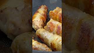 Part 21 | Best Crispy Potatoes & Juicy Bacon Rolls | Easy Dinner Recipe 🥔🥓