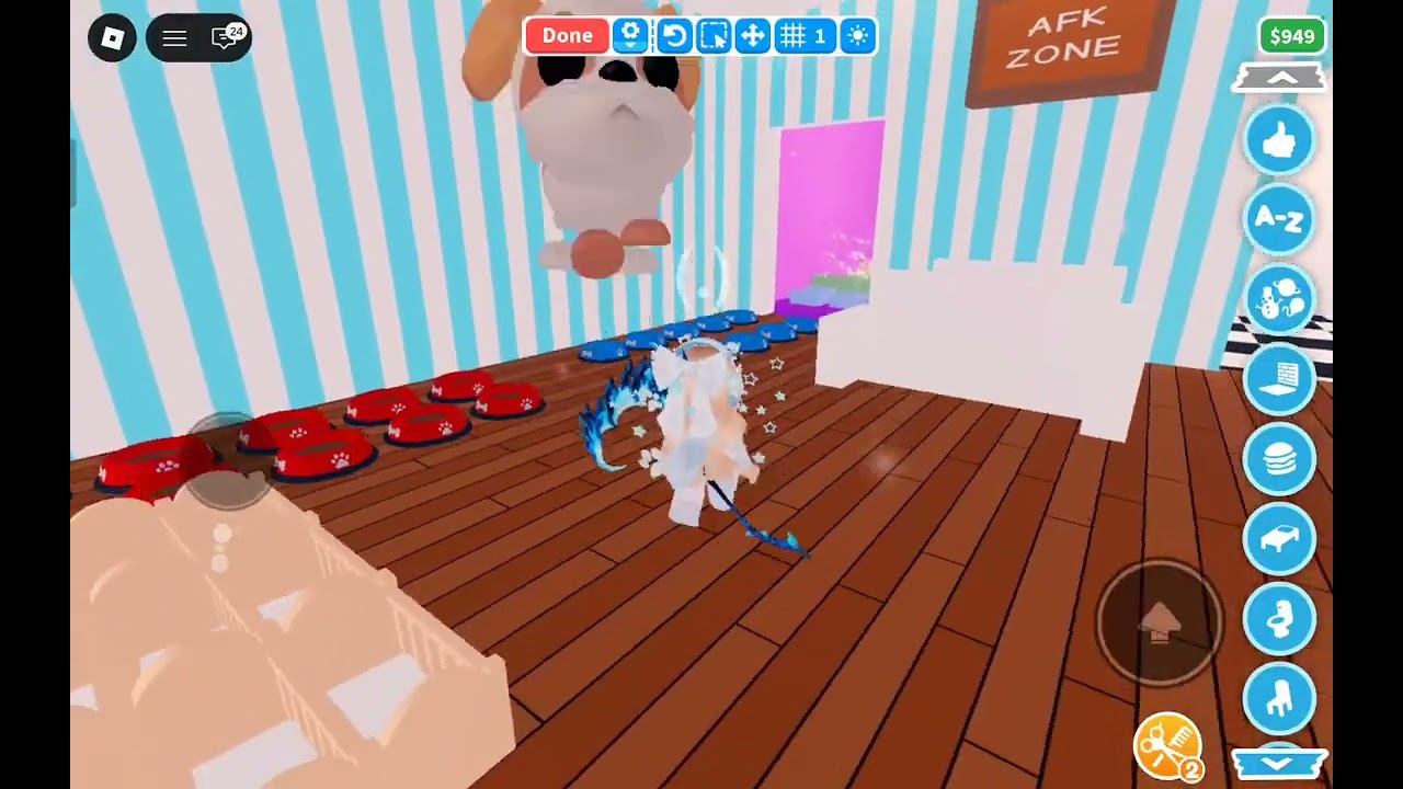 My grinding house(upgrading inv pt3)/adopt me