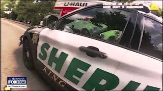 K9 Duke helps arrest a prolific car thief. And then some. As seen on @fox13seattle.
