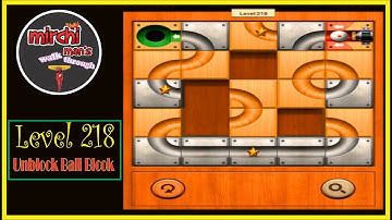 Unblock Ball-Block Puzzle || Level - 218 || Walk Through ||