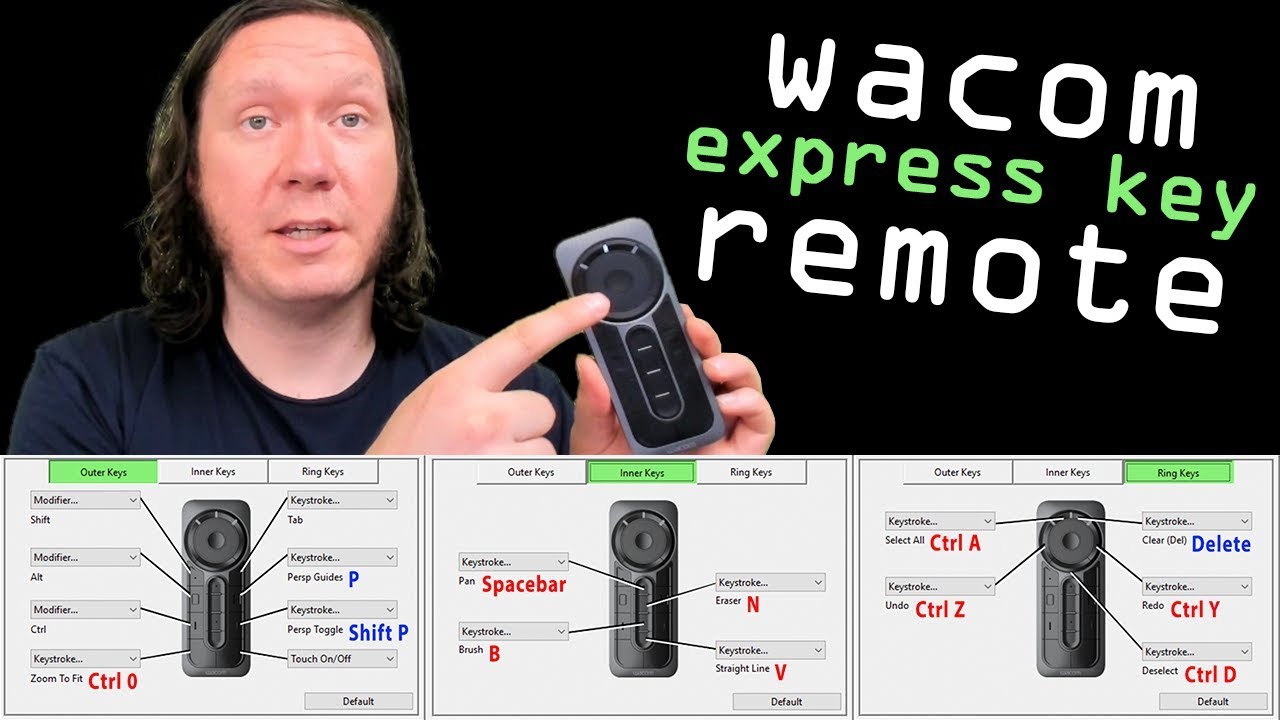 wacom express key remote zbrush